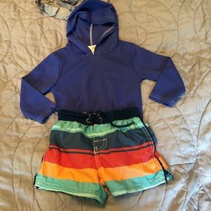 Infant Rashguard and Swim Trunk Set - 12mo